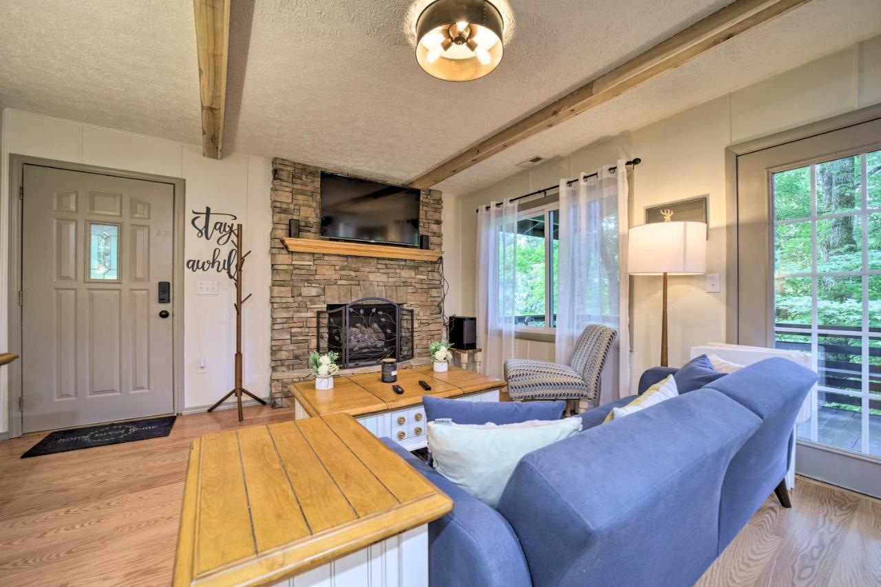 Charming Maggie Valley Getaway With Fire Pit! Zewnętrze zdjęcie